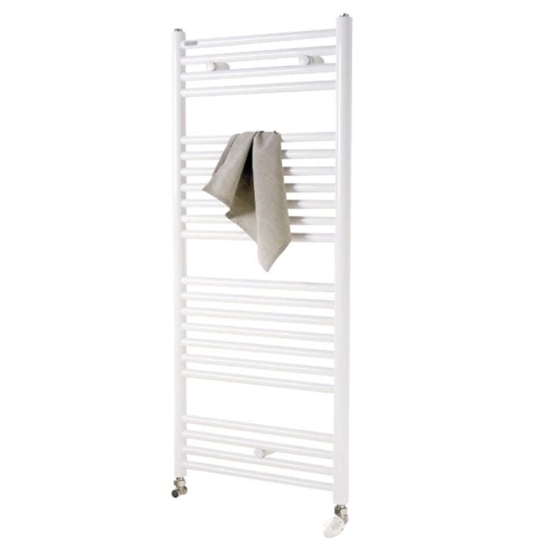 Acova - Radiateur sèche-serviettes chauffage central en acier atoll spa - sl - Puissance : 388 w - h= 746 mm - L=500 mm - Blanc Pure White ral 9016