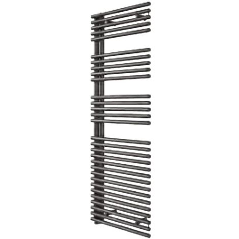 Acova – Sèche-serviette eau chaude 547W – Largeur 496mm – Hauteur 1161mm – Acier blanc – Compatible bitube et monotube – LNL112050