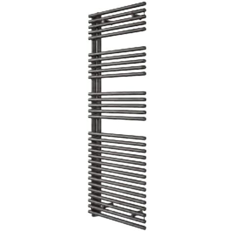 Acova – Sèche-serviette eau chaude 672W asymétrique à gauche – Acier blanc – Diamètre collecteurs 38mm – Pression 10 bars – LNL145050