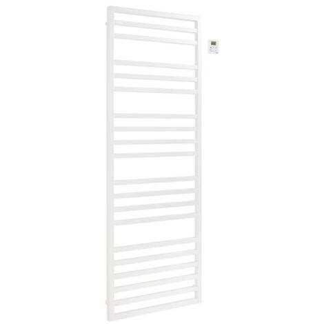 Acova – Sèche-serviette électrique 300W – Design contemporain en acier – Programmation Radio-Fréquence – Température réglable 7 à 28°C - TKAR-080-045