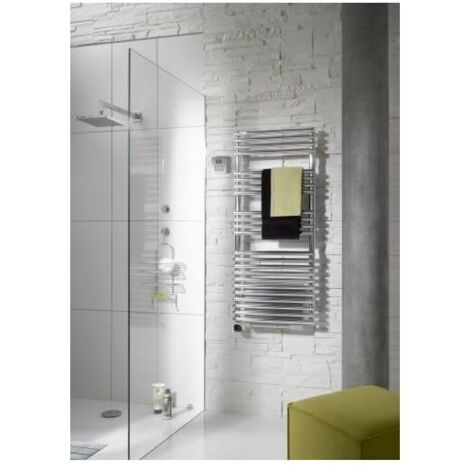Acova – Sèche-serviette électrique soufflant 1500W – Finition chromée – Programmable avec régulation infrarouge – Filtre lavable intégré - TLNO050-050IFS