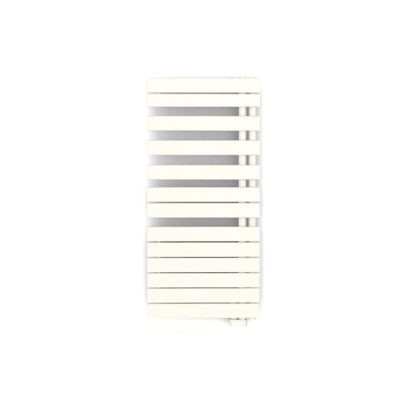 S&egrave;che-serviettes &eacute;lectrique Fassane Spa + Air asym&eacute;trique &agrave; droite - 1000+1000W - Blanc