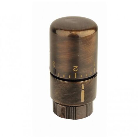 Acova – Tête thermostatique laiton pour radiateur – Raccord 1/2'' – Précision de température – 853860