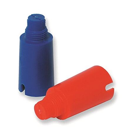 Acquastilla 102205 2 Tappi Prova Impianti in Plastica, Multicolore