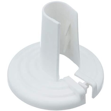 Acquastilla 113087 Rosone Apribile Bianco con Borchia, Multicolore