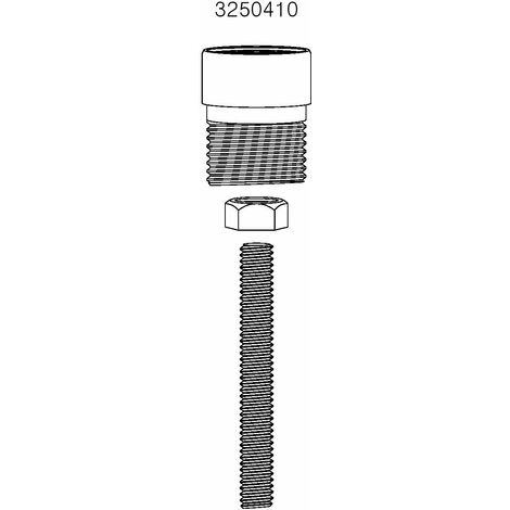 Acquastilla 114122 Prolunga Pulsante Faismilani 3250410, Multicolore