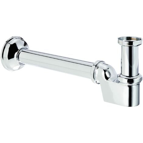 Acquastilla 116835 Sifone Ribassato per Bidet, Multicolore