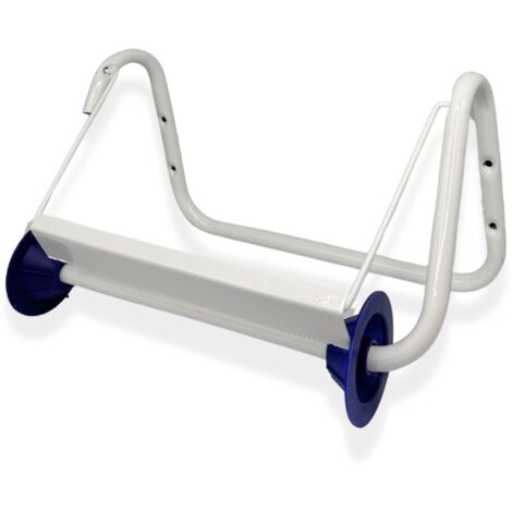 acquaverde Portarotolo a Parete, cm 40x20x23h, Bianco, Dispenser per Rotolo di Carta Asciugatutto, Ideale per Cucina, Officina, Palestra, Bagno - Kit di Montaggio Incluso