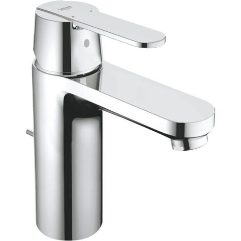 Acquista un rubinetto per lavabo da bagno, miscelatore monocomando con piletta di scarico, piletta inclusa, rubinetto aeratore a risparmio idrico, facile installazione, dimensioni cromate.