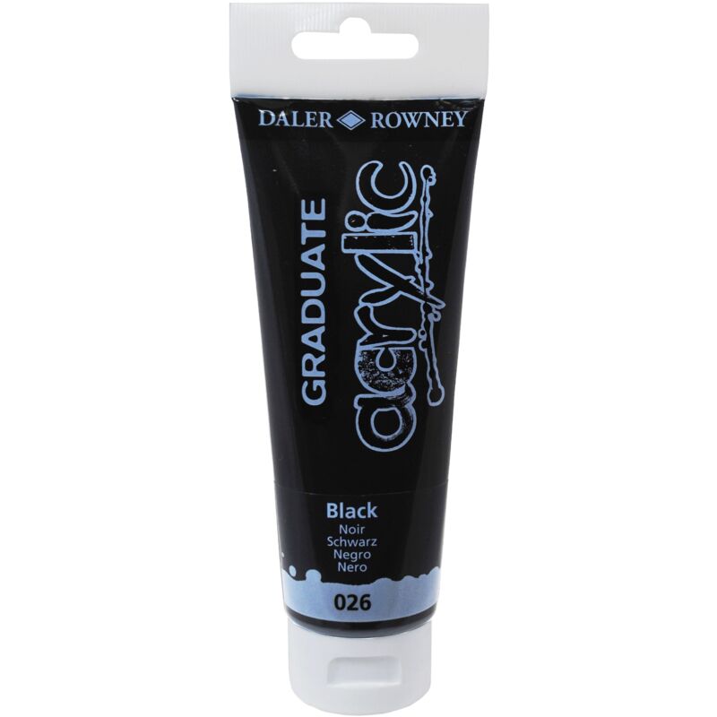 

Pintura Acrilica Graduate Daler Rowny 120 Ml | Color: 026 Black / Negro - 026 Black / Negro