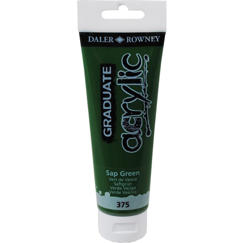 

Pintura Acrilica Graduate Daler Rowny 120 Ml | Color: 375 Sap Green / Verde Vejiga - 375 Sap Green / Verde Vejiga