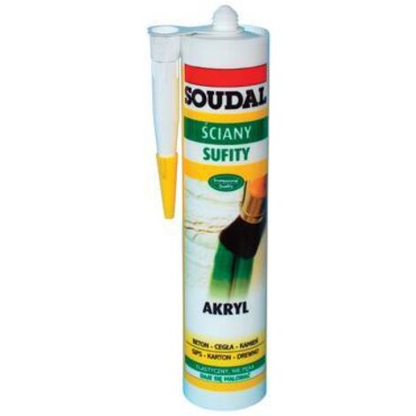 ACRILICO SOUDAL MARRONE 280ML - SIL AKRL TEA