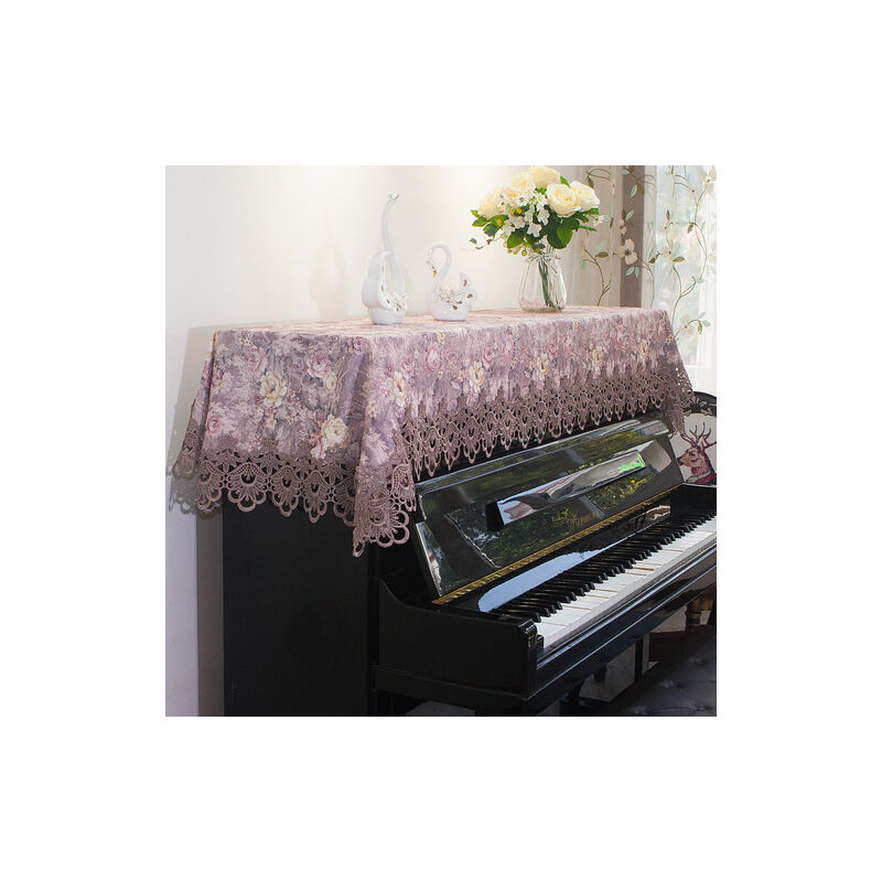 Copertura per pianoforte di lusso asciugamano per