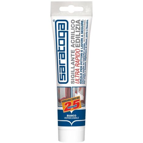 acrilico ultrarapido bianco 150 ml - saratoga.
