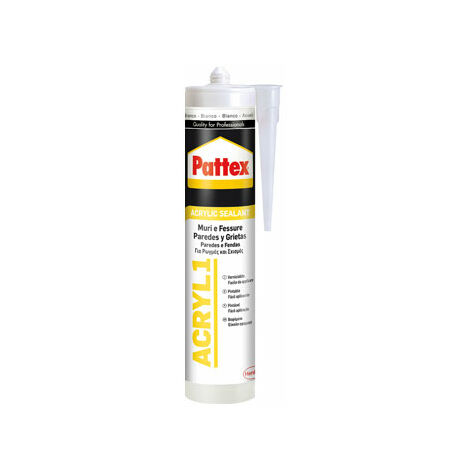 PATTEX ACRYL-SILIKON-FUGENMASSE ACRYL1 WEIß 300 ML - 1536078