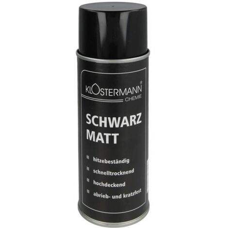 Acryl-Spay (schwarz-matt) 400 ml - Klostermann Chemie 584