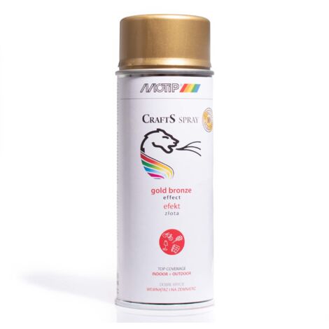 Acryl-Sprühfarbe Gold 400ml HANDWERK