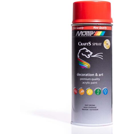Acryl-Sprühfarbe RAL 3020 Rot 400ml Basteln