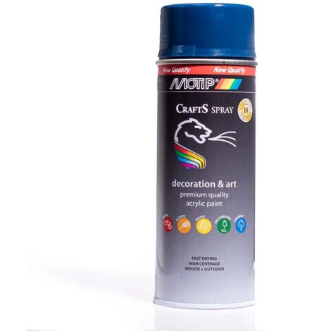 Acryl-Sprühfarbe RAL 5002 Blau 400ml Basteln