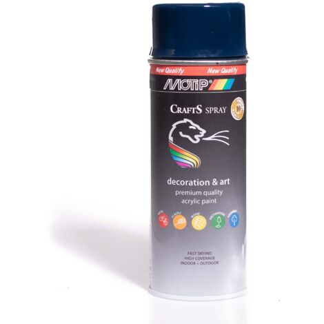 Acryl-Sprühfarbe RAL 5003 Blau 400ml Basteln