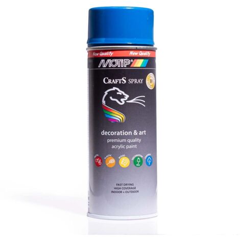 Acryl-Sprühfarbe RAL 5015 Blau 400ml Basteln