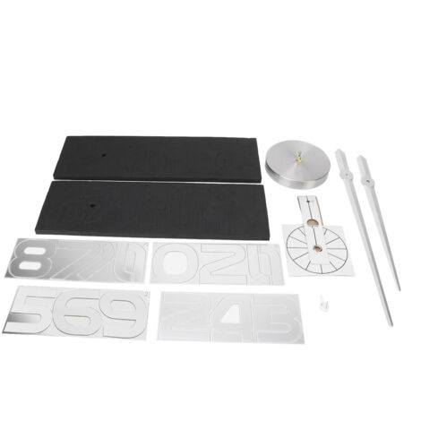 Acrylic Mirror Wall Clock Silent Frameless DIY Self Adhesive Wall Clock for Office Home