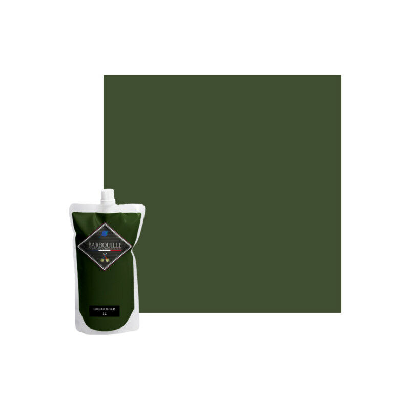 Acrylic paint Barbouille For walls and ceilings - 1L - Crocodile Green