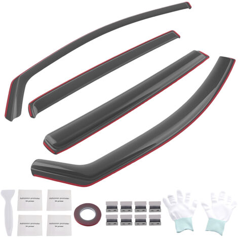 Acrylic Rain Guards for Vauxhall Astra H MK5 5-Door 2004-2009 4pcs