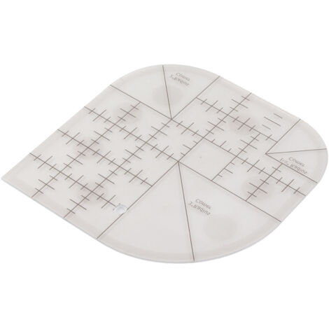 Acrylic Sewing Curved Corner Cutter Ruler Sewing Patchwork Ruler Sewing Template Patchwork Tool DIY Sewing Supplies