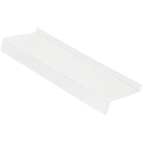 Acrylic Tilted Computer Keyboard Holder Low Front Lip Polished Finish Keyboard Riser Keyboard Holder for Office Transparent