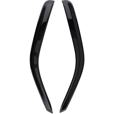 Acrylic Weathershields for VW CRAFTER 2006-2017 Window Visors Black 2PC Set