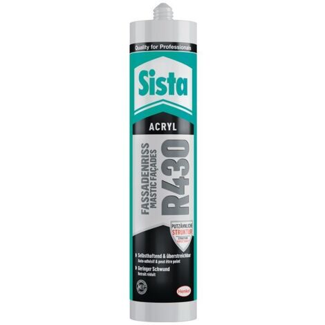 Acrylique R430 Décapant pour façade 300 ml blanc ancien cartouche