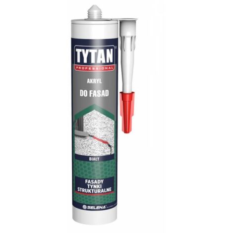 ACRYLIQUE TITANE POUR FAÇADES 280ML BLANC - SIL AKR 280F