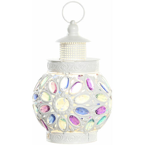 Acrylmetalltischlampe 19x19x33 Acrylmetallblume mehrfarbige Farbmaterial -Familie Tischlampen