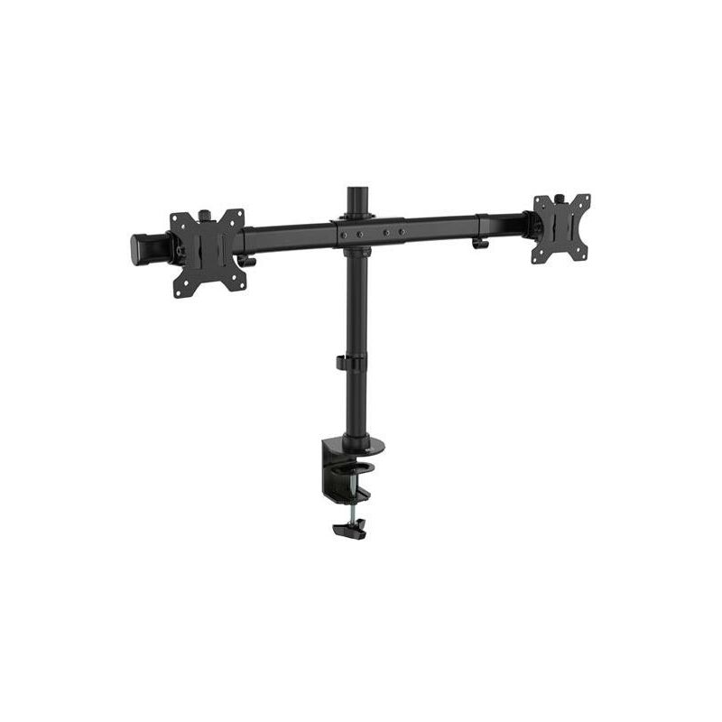 Image of ACT - Dual monitor desk mount with crossbar for 2 monitors up to 27