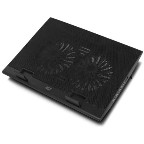 ACT Laptop-Ständer mit Lüfter und 4-Port-Usb-Hub