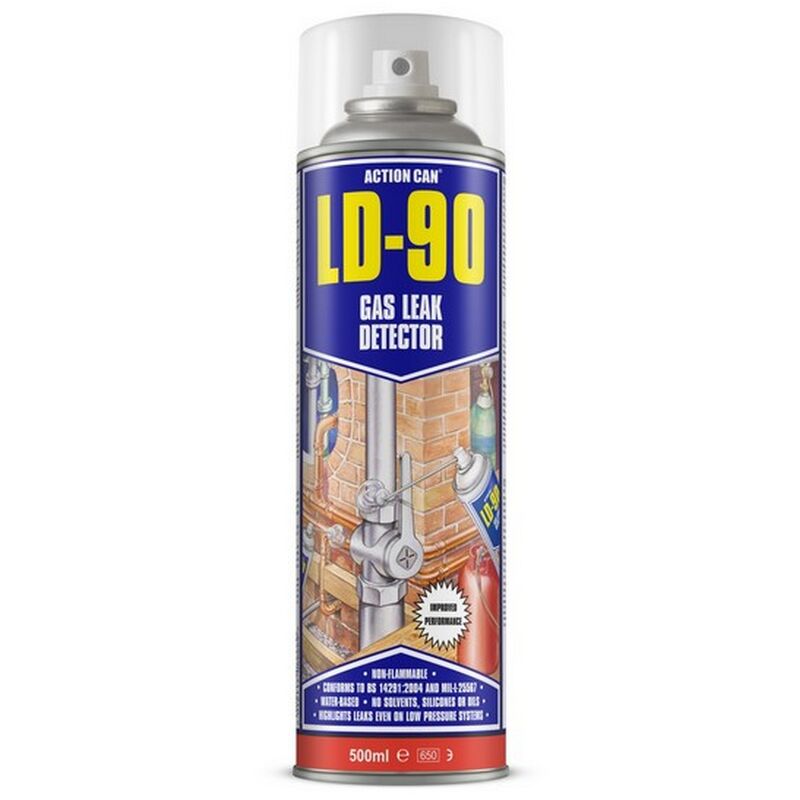 Mm_unverified_brand - Action Can LD-90 Gas Leak Detector Aerosol 400ml