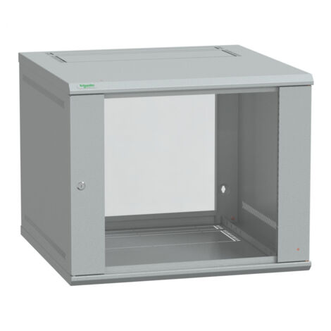 Actassi KDBox 9U, coffret VDI 19p avec vitre Securit, H 485mm L 600mm P 400mm (NSYKDB9U4F)