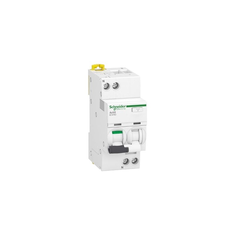 

ACTI 9 iCV40 1PN C 16A 30mA AC RCBO SCHNEIDER ELECTRIC A9DE2616