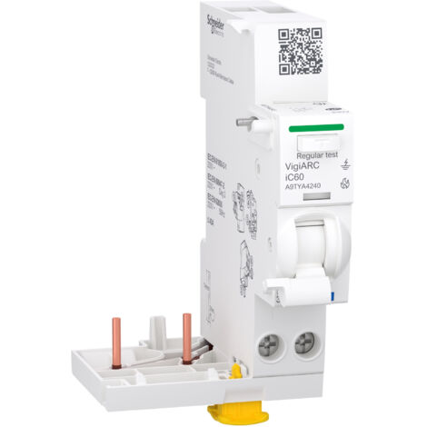 Acti9 Active iC60 module détecteur arc différentiel 30mA ASI 2P 40A SCHNEIDER A9TYA4240