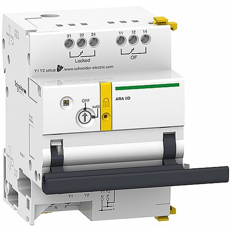 Acti9, ARA iID automatisme de réarmement pour inter différentiel 4P 230VCA 50Hz