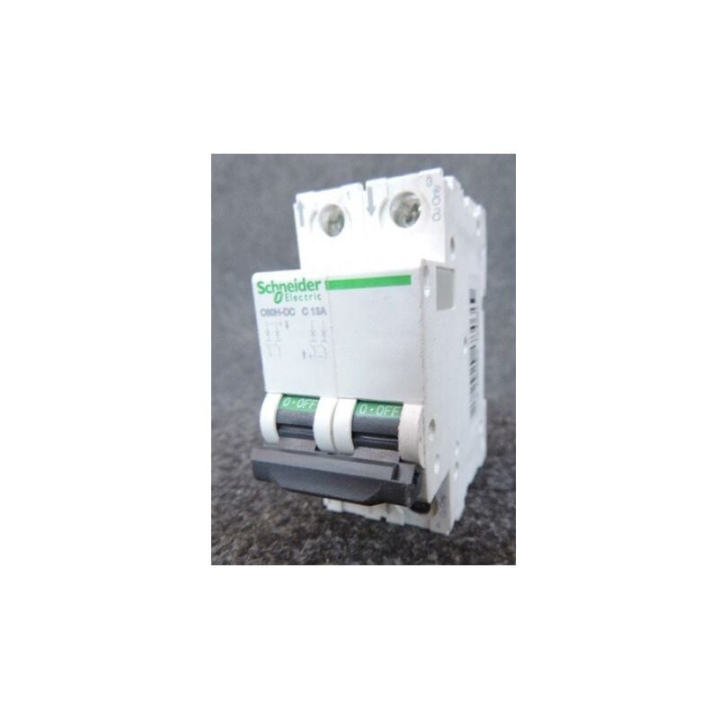 Schneider Electric - Disjoncteur 13A 2P courbe c bornes vis modulaire Acti9 C60H dc schneider A9N61529