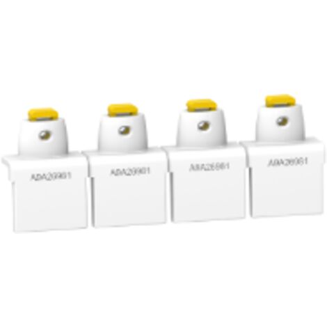 Acti9, cache-vis pour iC60 iID,  4P, lot de 20 - A9A26981