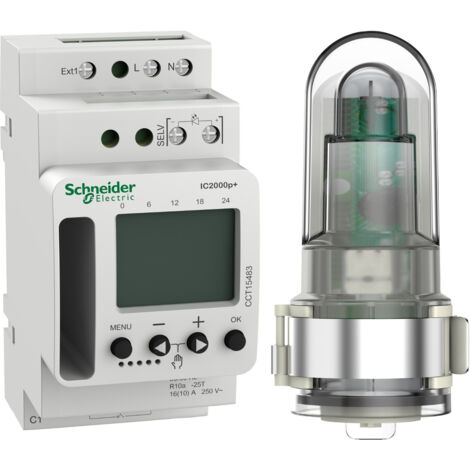 Acti9 IC2000p+ interrupteur crépusculaire programmable SCHNEIDER CCT15483