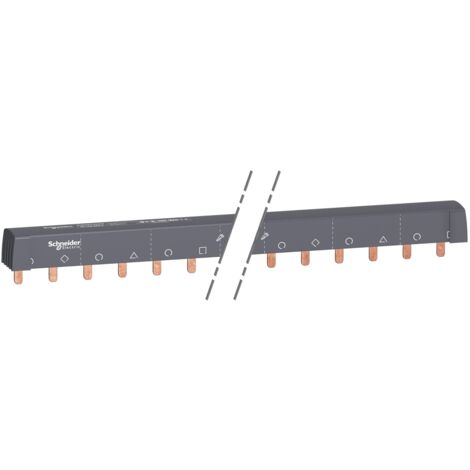 Acti9 iC60 - peigne à dents - 3 x N+P - 100A - 24 modules de 18mm - A9XPH524