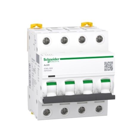 Acti9, iC60L disjoncteur 4P 50A courbe B - A9F93450