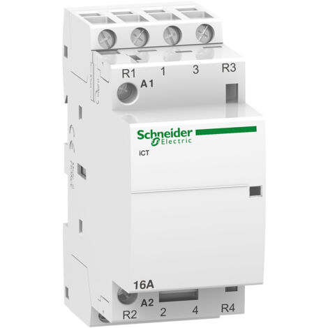 Acti9, iCT contacteur 16A 2NO+2NF 230...240VCA 50Hz - A9C22818