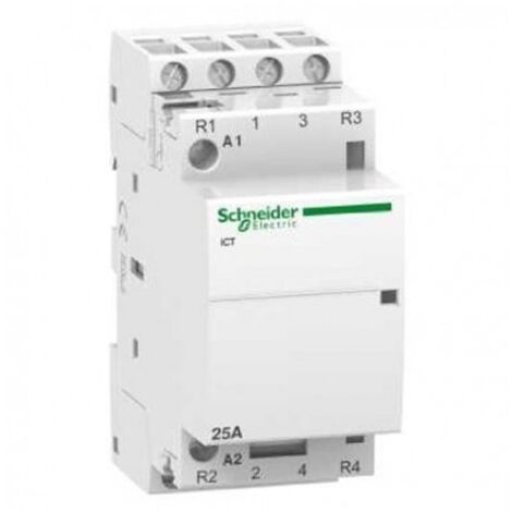 Acti9, iCT contacteur 25A 2NO+2NF 230...240 50Hz - A9C20838