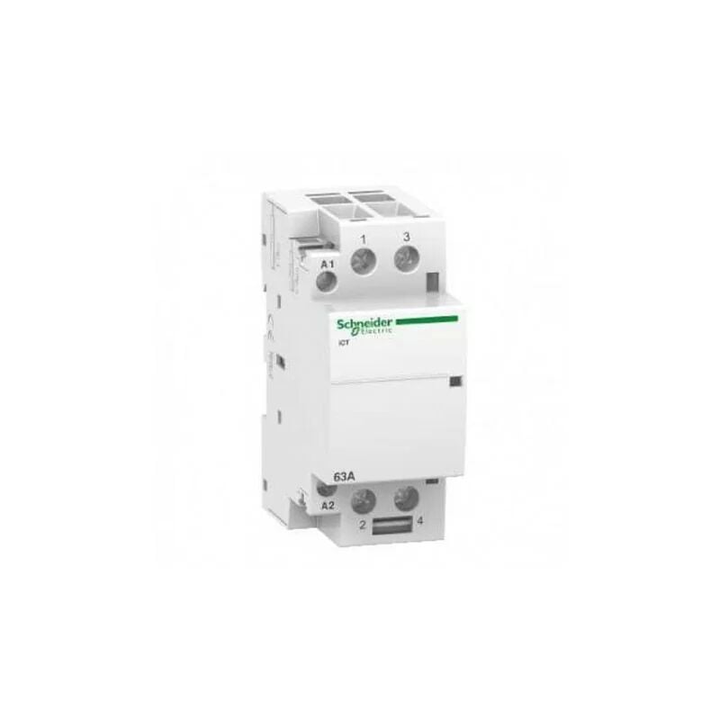 Schneider Electric - Schneider A9C20162 Contacteur 63A - 2NO - 24VCA - 50Hz - Acti9 - iCT