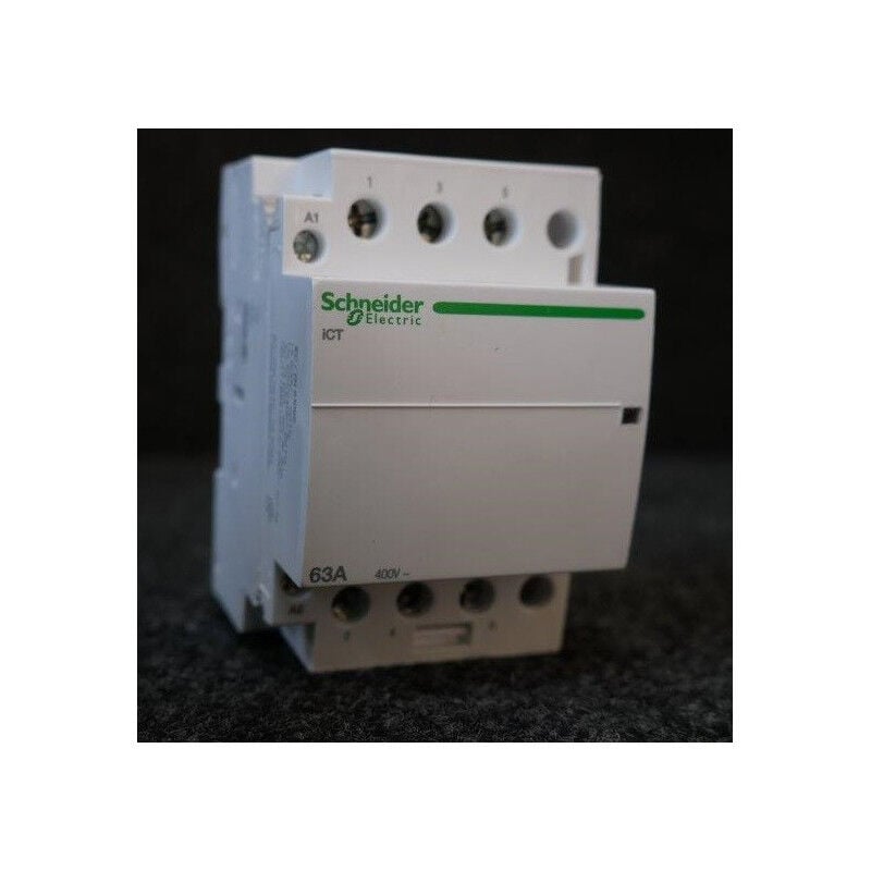 Schneider Electric - Contacteur 63A 3P contact à fermeture 3NO (3F bobine 220240V ca 50Hz ict